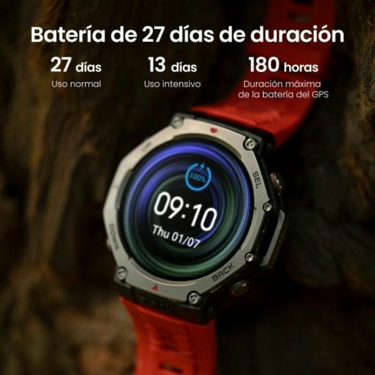 Smartwatch Amazfit W2323GL1N Μαύρο 1,5
