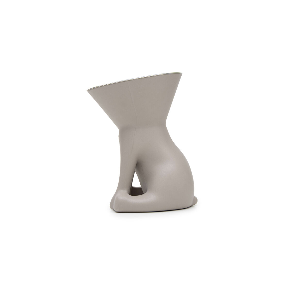 Ταΐστρα σκύλων United Pets Up Elisabeth Γκρι Ανοξείδωτο ατσάλι πολυαιθυλένιο 1 L