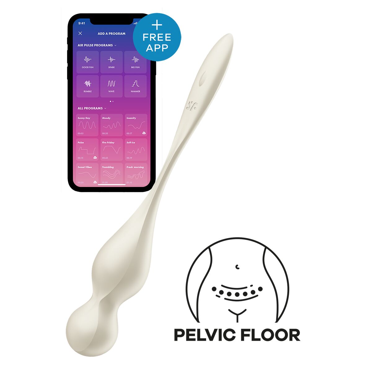 Δονητής σημείου G Satisfyer Λευκό