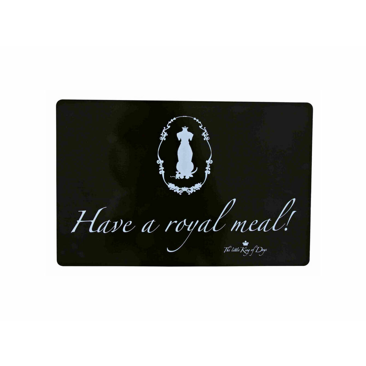 Mat Trixie Have a royal meal Μαύρο Πλαστική ύλη 44 × 28 cm Mat Trixie Have a royal meal Μαύρο Πλαστική ύλη 44 × 28 cm