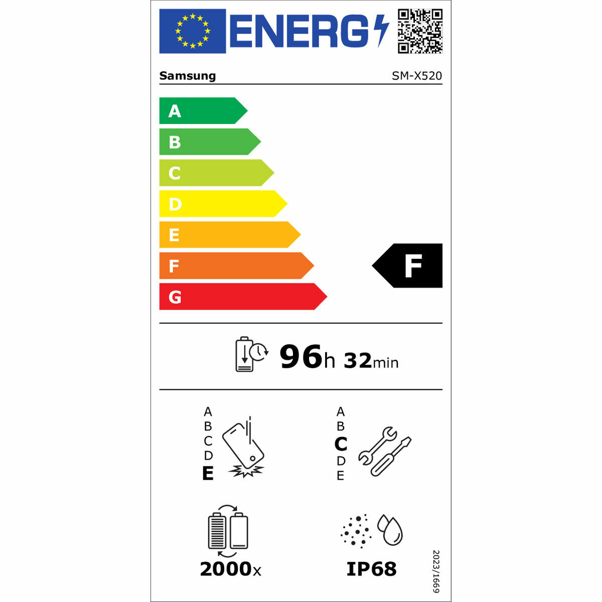 Tablet Samsung TAB S10 FE X520 6 GB RAM 10,9