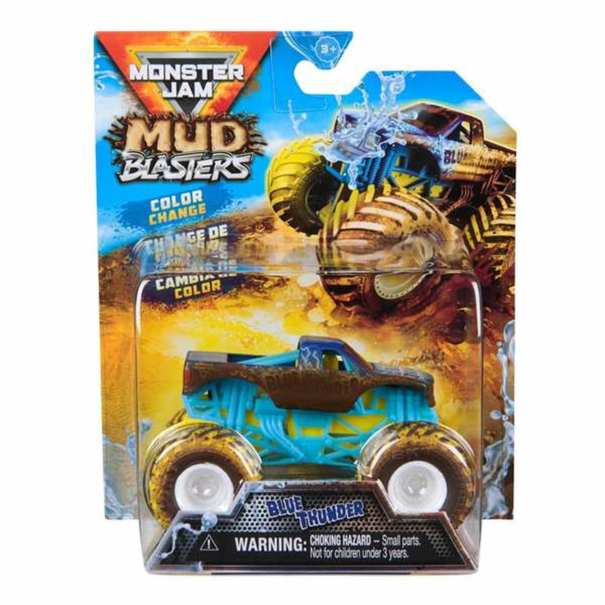 Monster Truck Monster Jam Mud Blasters 1:64 Μπλε