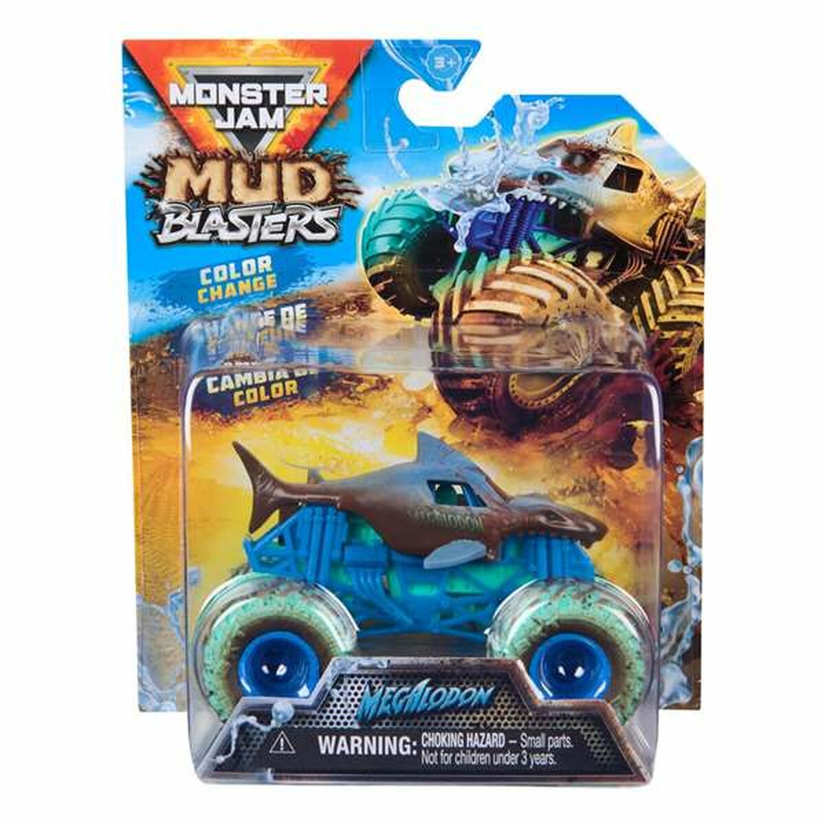 Monster Truck Monster Jam Mud Blasters 1:64 Μπλε