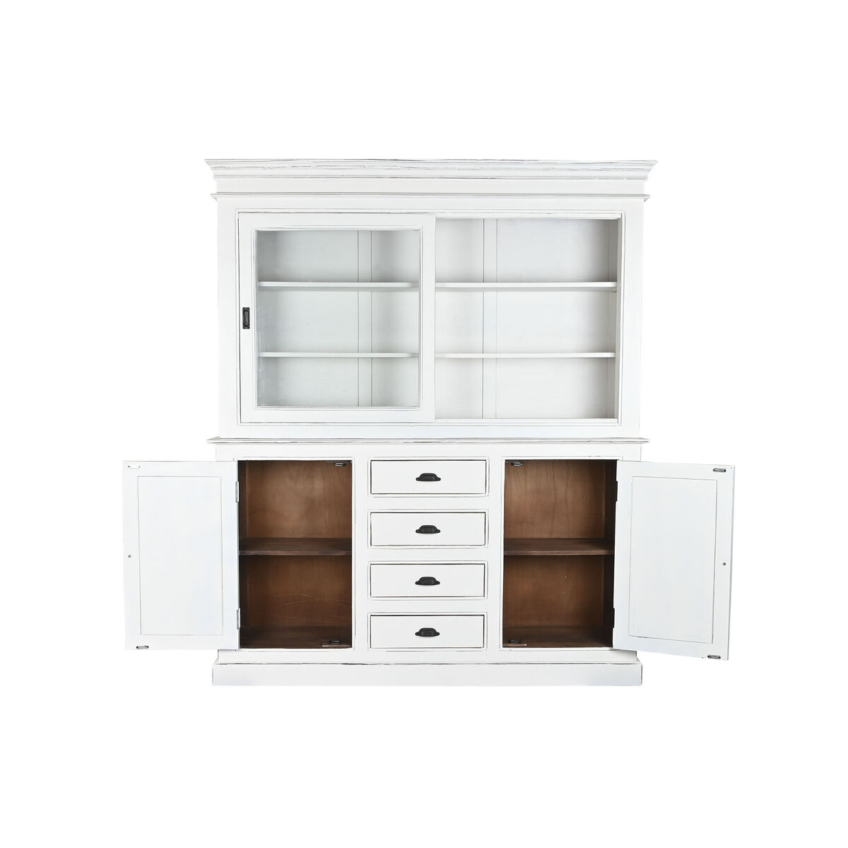 Eκθεσιακό σταντ Home ESPRIT Λευκό Κρυστάλλινο Ξύλο από Μάνγκο 170 x 45 x 200 cm Eκθεσιακό σταντ Home ESPRIT Λευκό Κρυστάλλινο Ξύλο από Μάνγκο 170 x 45 x 200 cm