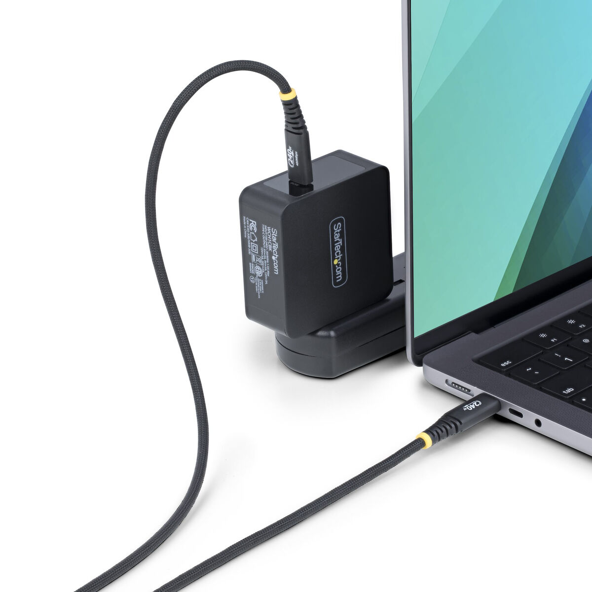 Καλώδιο USB Startech S2CEPR1M-USB-CABLE Μαύρο 1 m