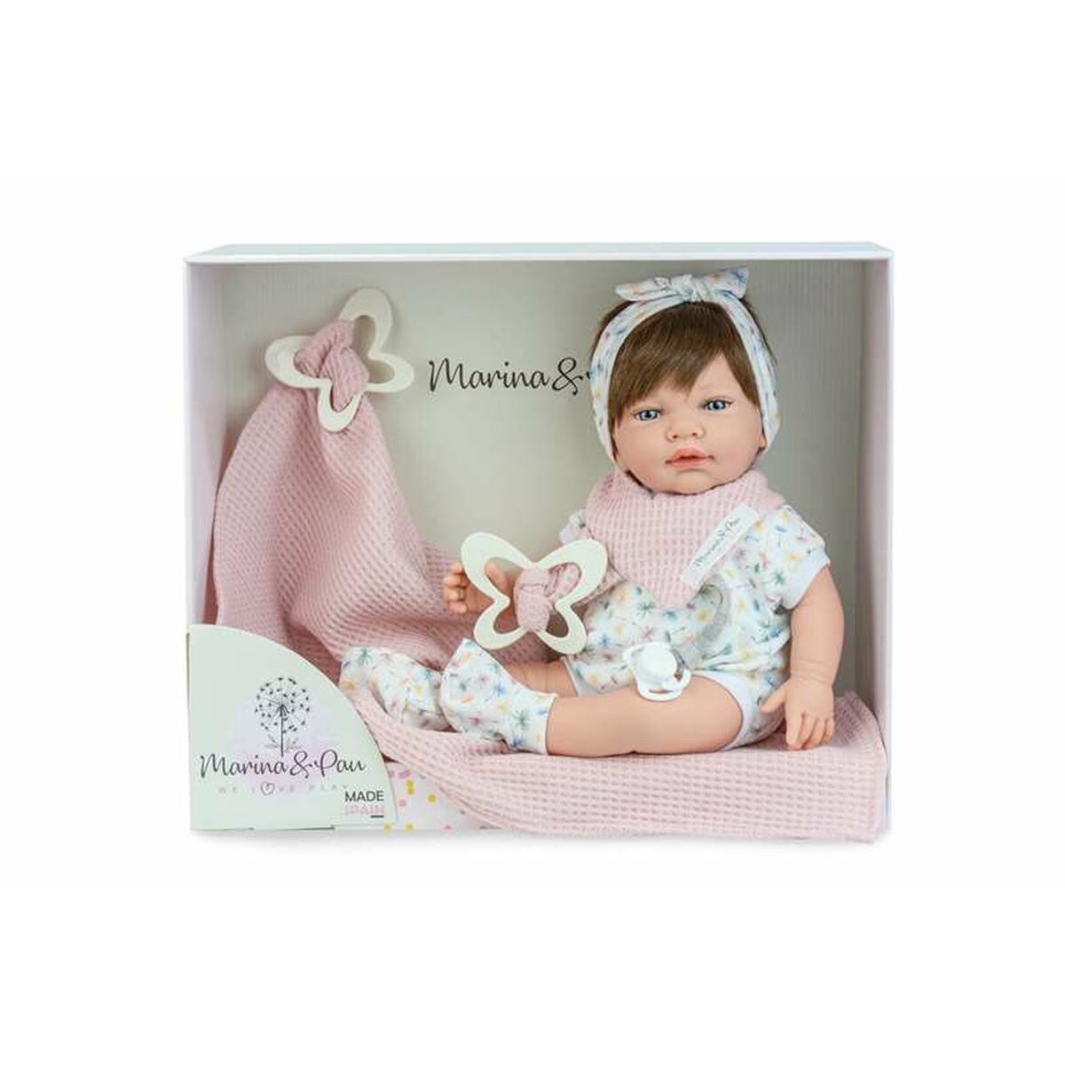 Κούκλα μωρού Marina & Pau Sweet Baby Farfalla 42 cm