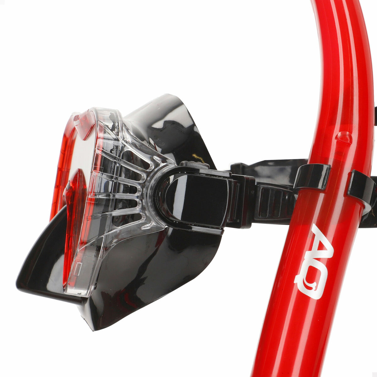 Γυαλιά Καταδύσεων με Σωλήνα AquaSport Μπλε Κόκκινο (x6)