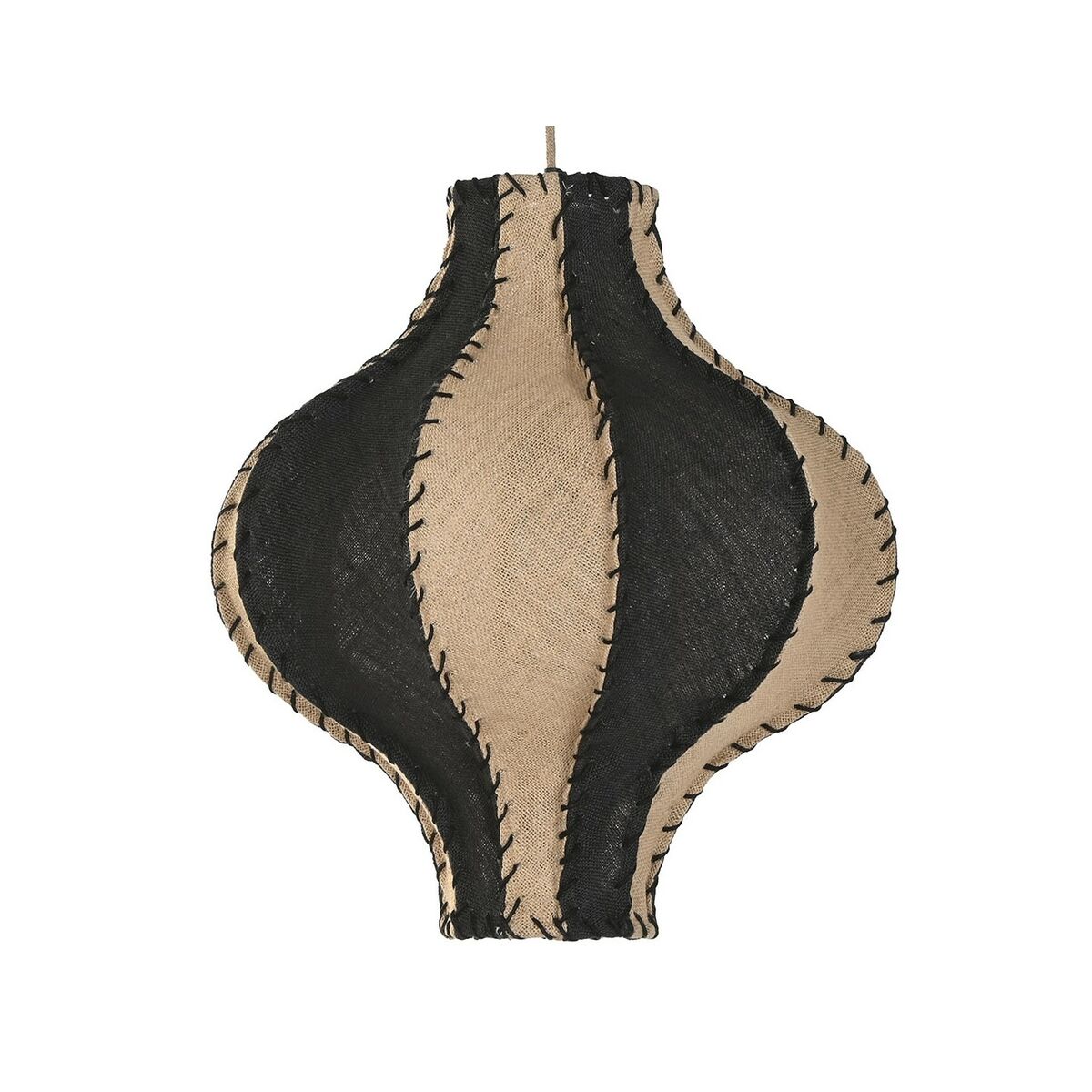 Φωτιστικό Οροφής Home ESPRIT Δίχρωμα Γιούτα Σχοινί Σίδερο 25 W 50 x 50 x 54 cm