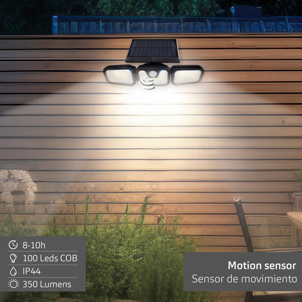 Ηλιακή εστίαση Aktive 28 x 9 x 12 cm (4 Μονάδες)