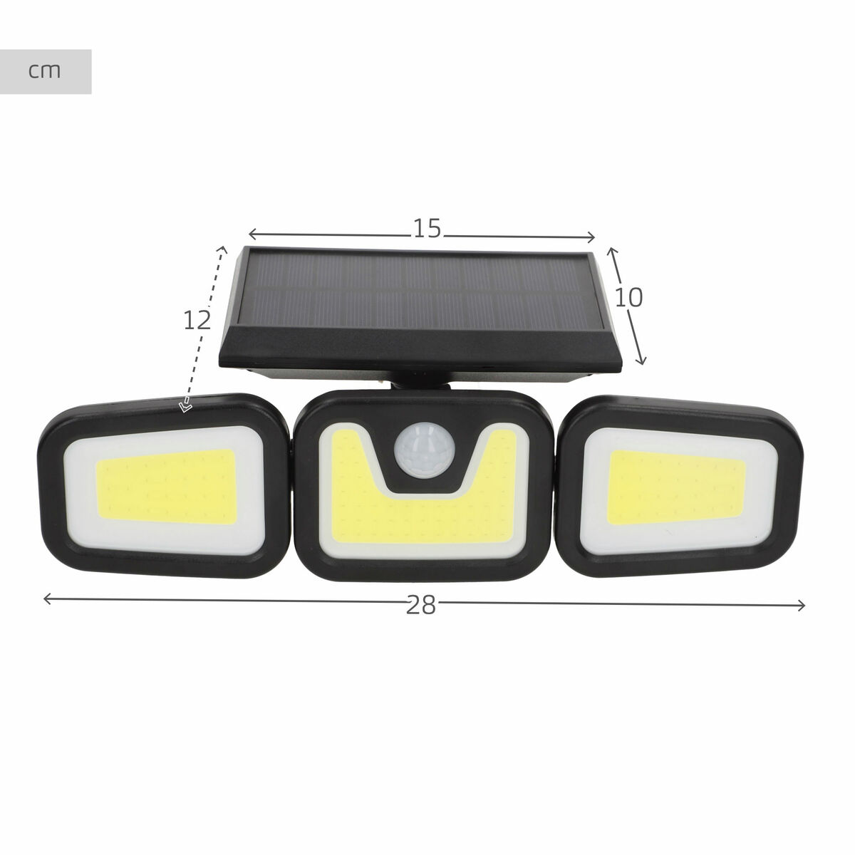 Ηλιακή εστίαση Aktive 28 x 9 x 12 cm (4 Μονάδες)