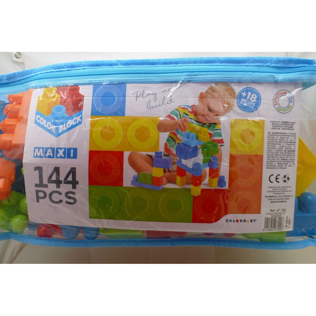 Δομικά Στοιχεία Color Block 144 Τεμάχια