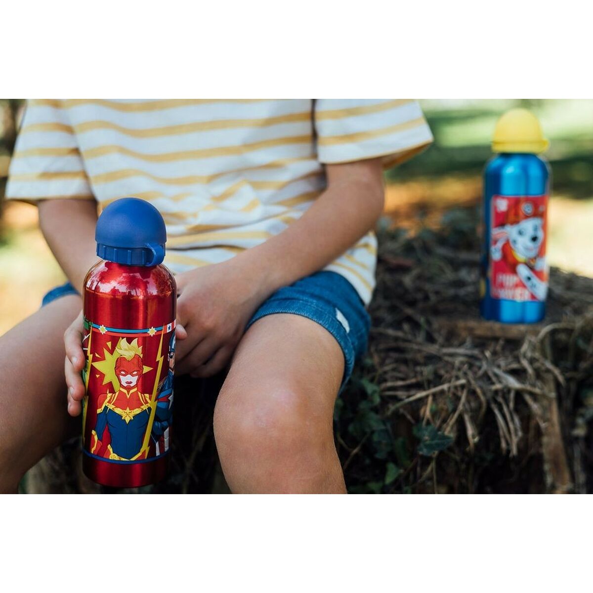 Μπουκάλι νερού The Avengers CZ11259 Κόκκινο 530 ml Αλουμίνιο