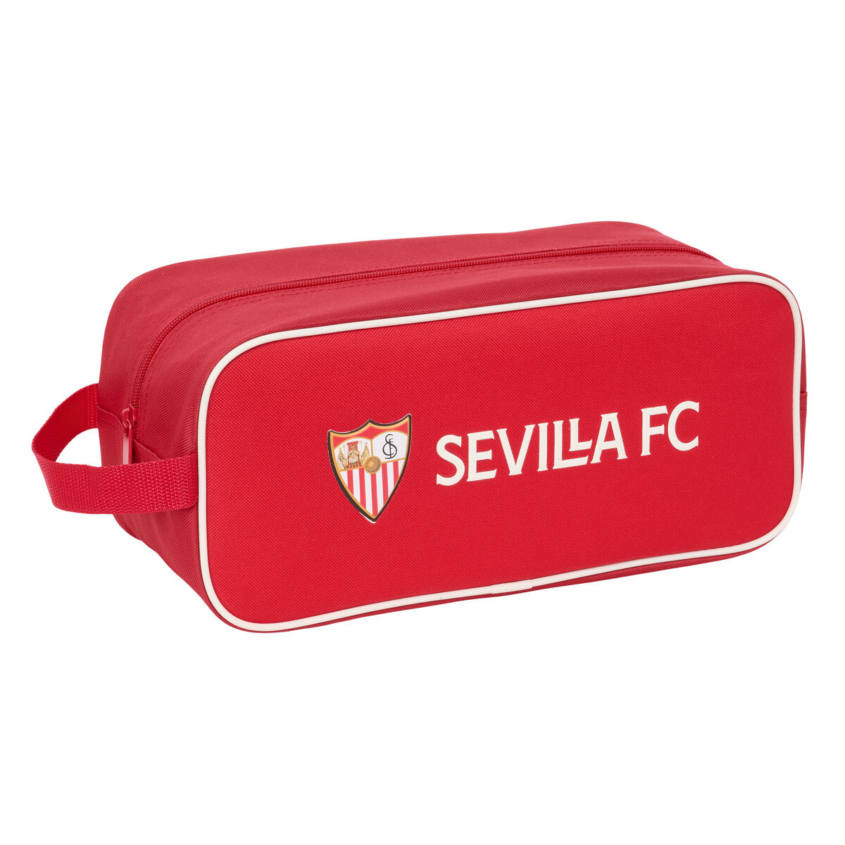 Θήκη Παπουτσιών Ταξιδιού Sevilla Fútbol Club Κόκκινο 34 x 15 x 14 cm Αδιάβροχη