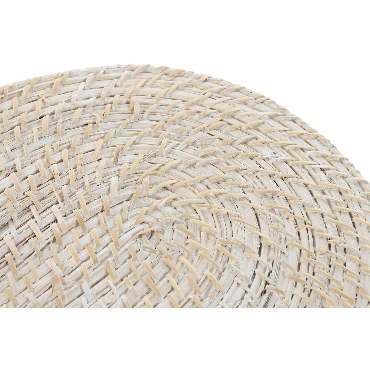 Σουπλά Home ESPRIT Λευκό Φυσικό Bamboo ρατάν 40 x 30 x 1 cm
