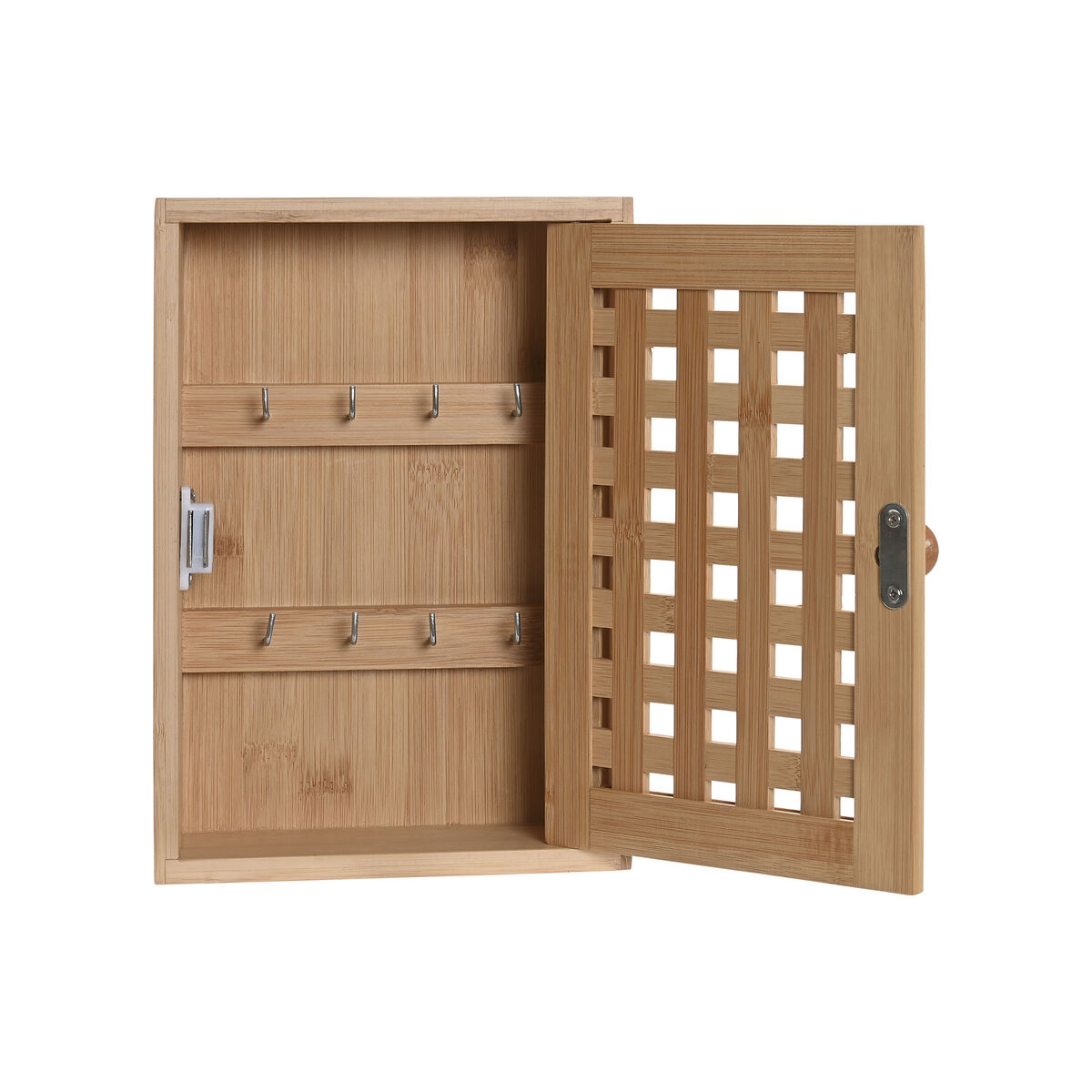 Ντουλάπα για κλειδιά Home ESPRIT Φυσικό 19 x 6 x 27 cm