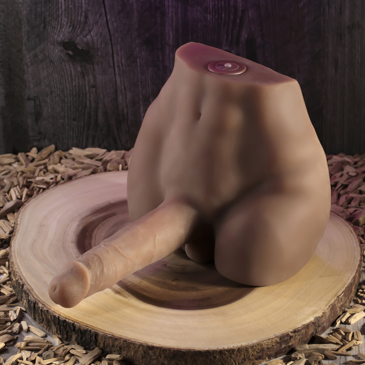 Ρεαλιστικός φαλλός Evolved ABS TPR Ø 4,5 cm (17,8 cm)