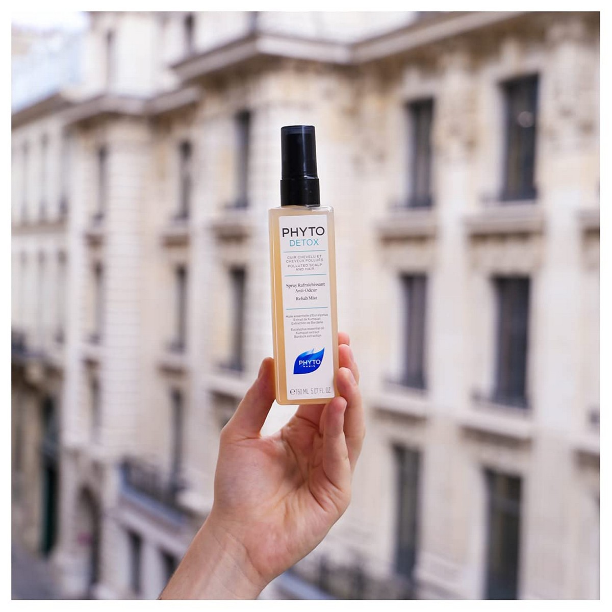 Αντι-Οσμωτικό Σπρέι Μαλλιών Phyto Paris Phytodetox 150ml 150 ml Αναζωογονητική Αντι-Οσμωτικό Σπρέι Μαλλιών Phyto Paris Phytodetox 150ml 150 ml Αναζωογονητική