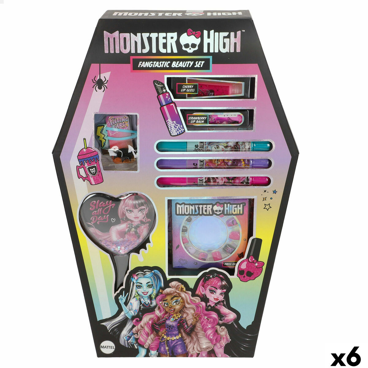 Σετ Ομορφιάς Monster High (x6)