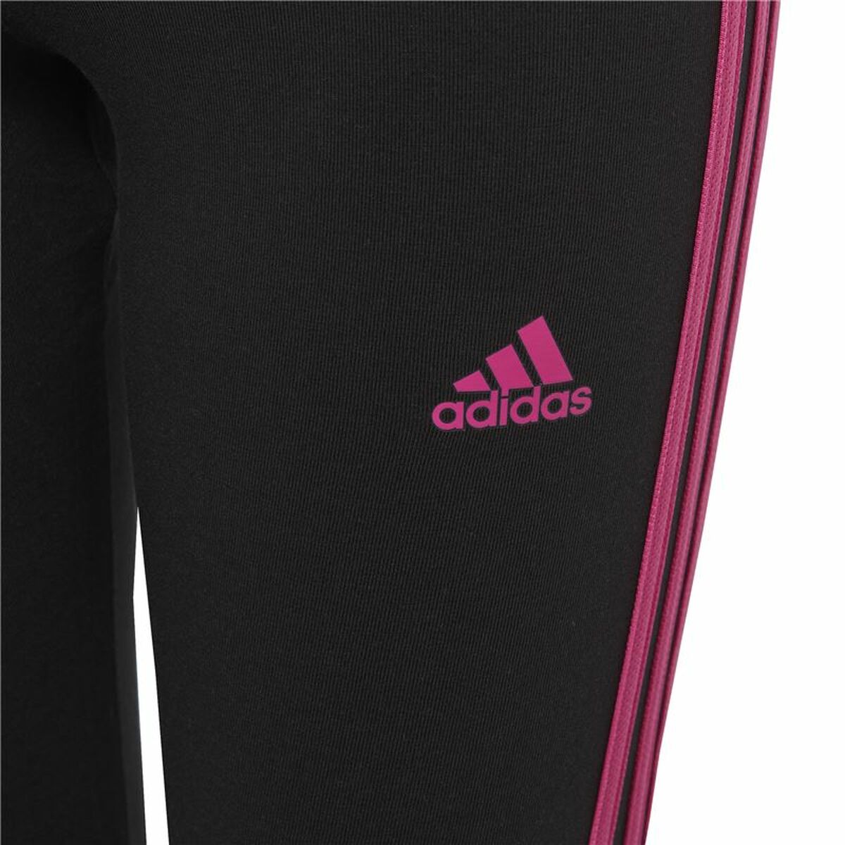 Aθλητικά Κολάν Adidas 3 Stripes Μαύρο