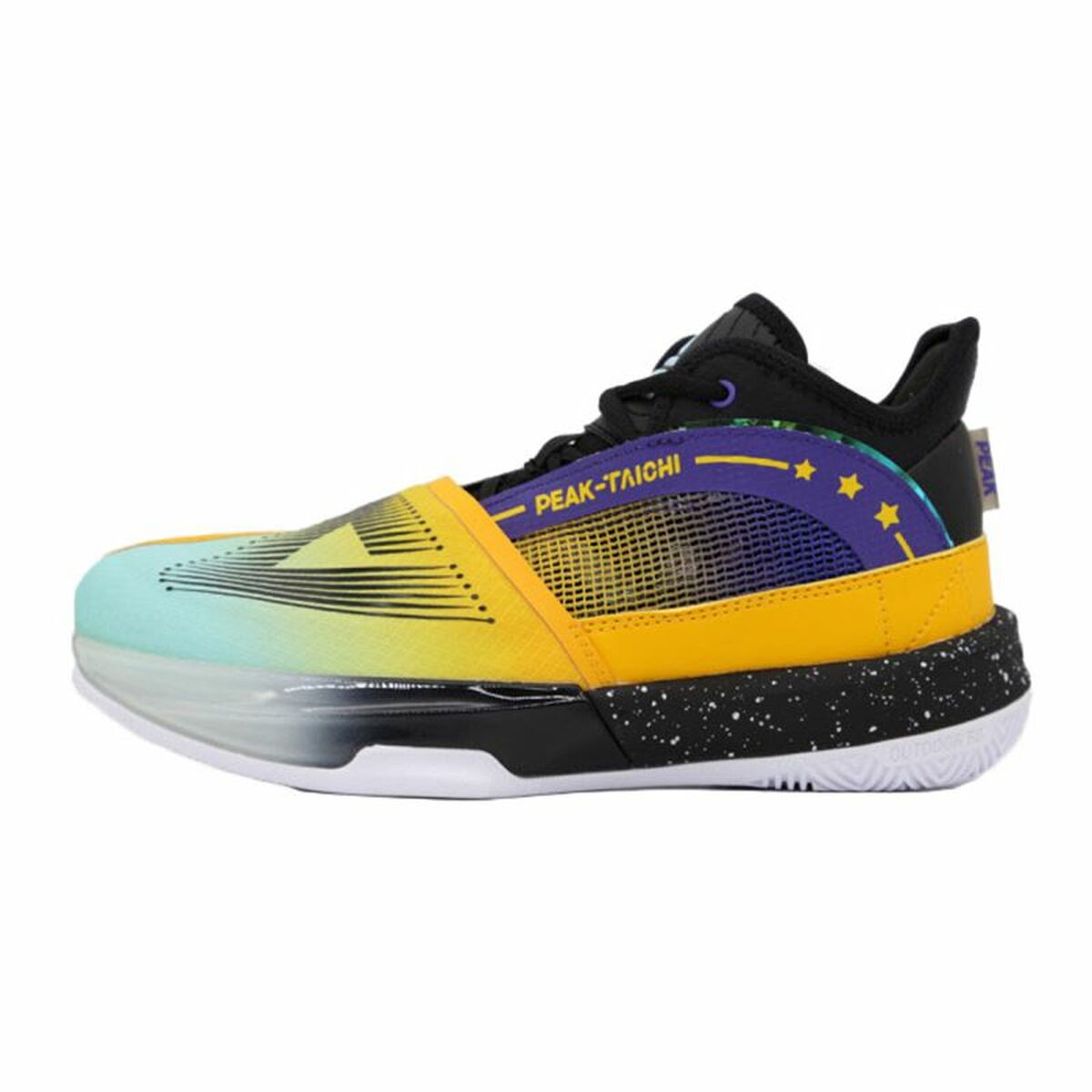 Παπούτσια Μπάσκετ για Παιδιά Peak Big Triangle Kid Μαύρο