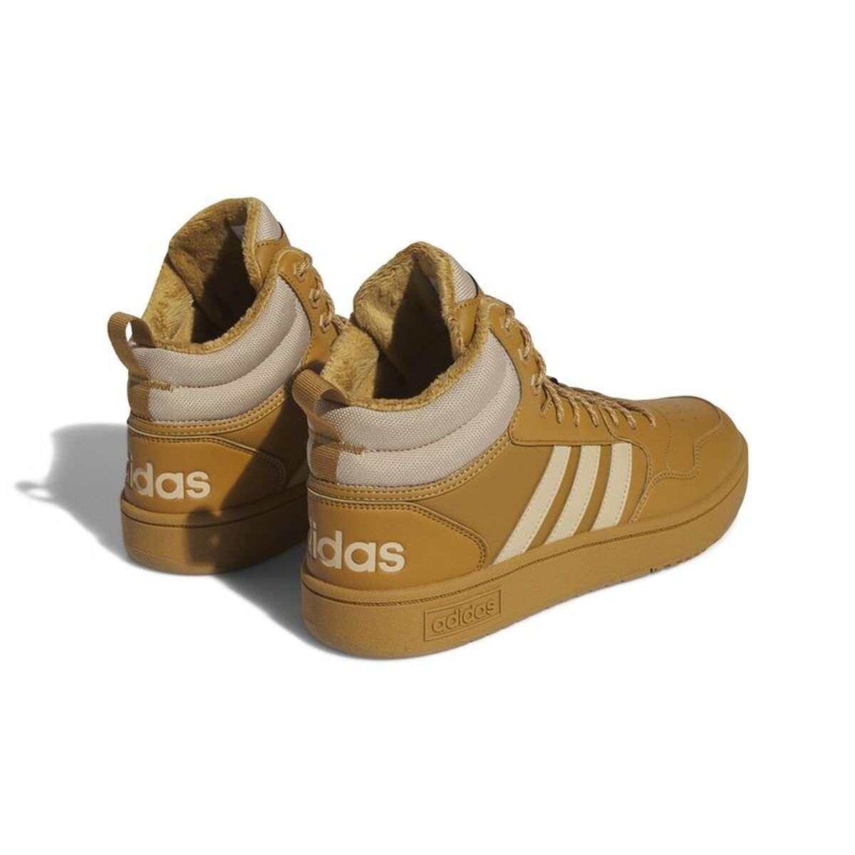 Ανδρικά Casual Παπούτσια Adidas Hoops 3.0 Mid Wtr Χρυσό