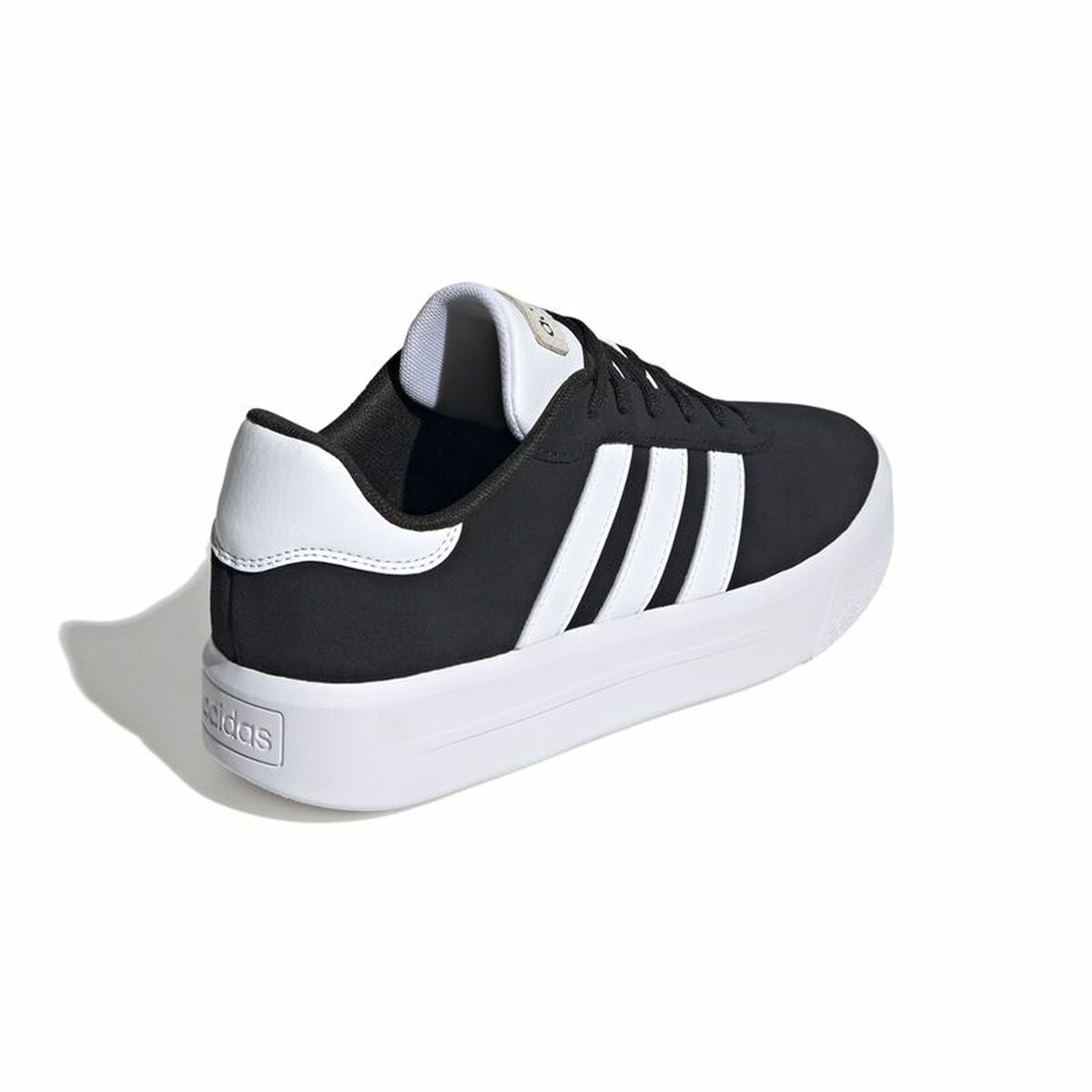 Γυναικεία Αθλητικά Παπούτσια Adidas Court Platform Suede Μαύρο