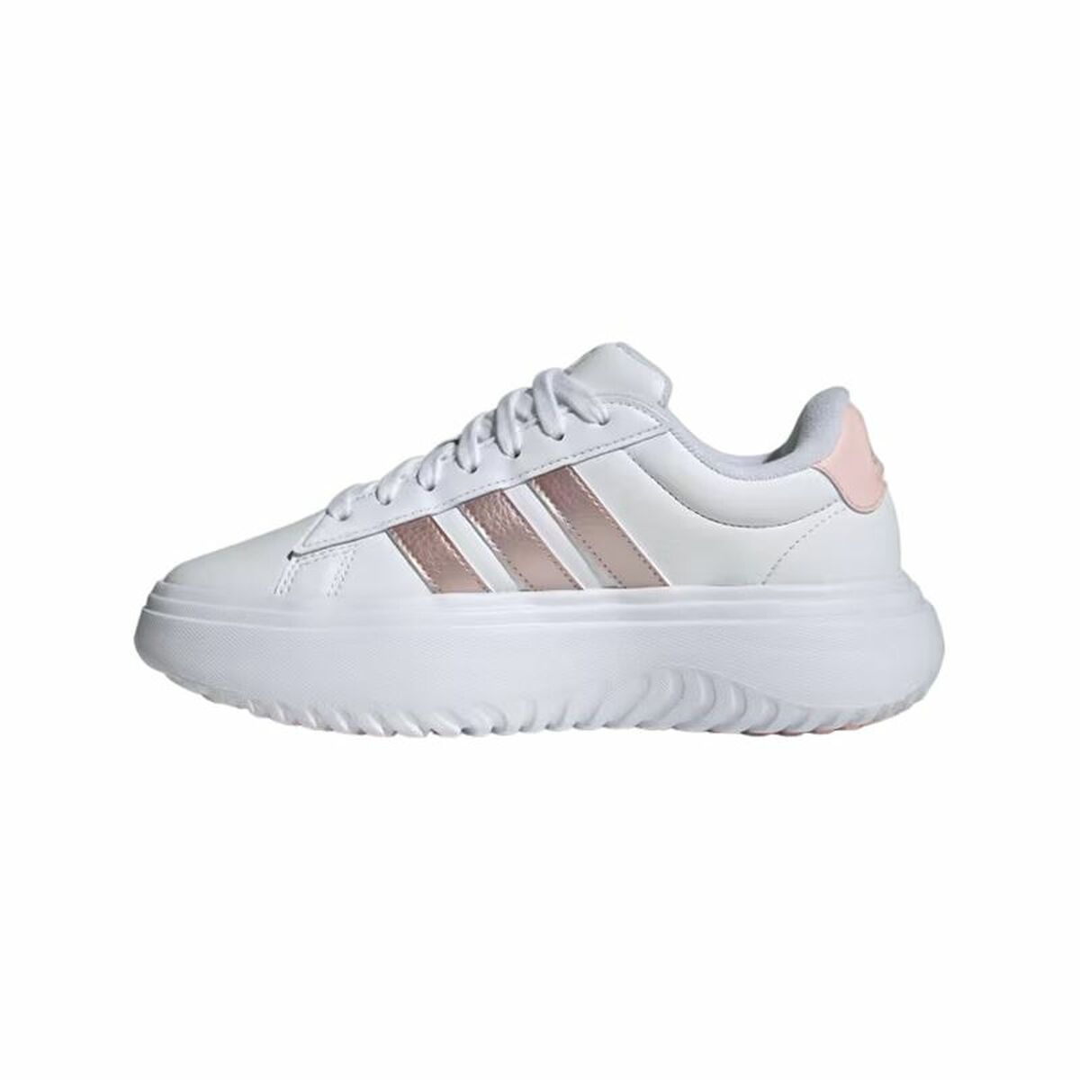 Γυναικεία Αθλητικά Παπούτσια Adidas Grand Court Platform Λευκό