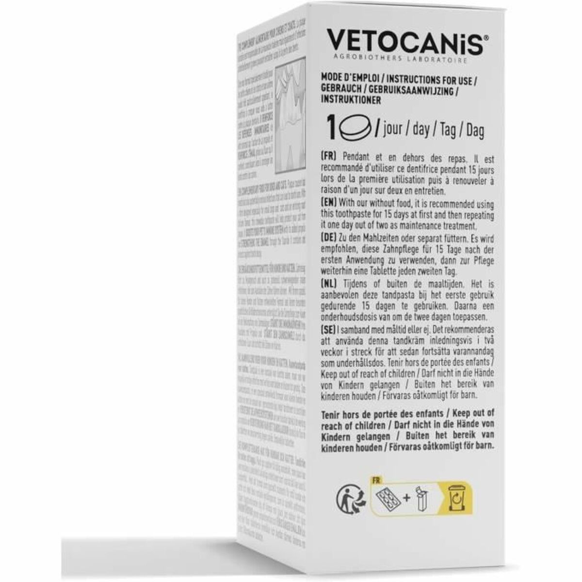 Oδοντόκρεμα Vetocanis (8 Μονάδες) Oδοντόκρεμα Vetocanis (8 Μονάδες)