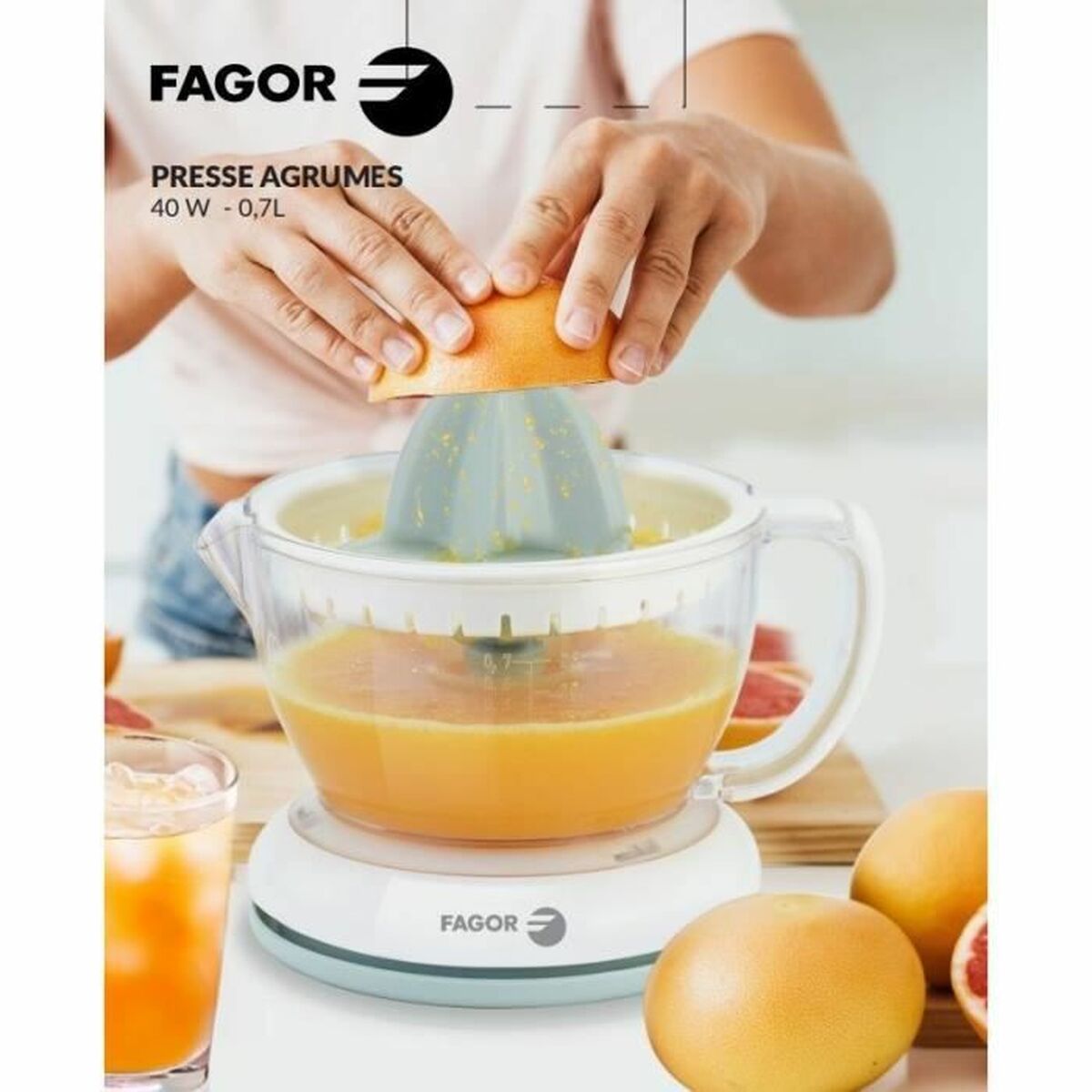 Ηλεκτρικός Αποχυμωτής Fagor 40 W 700 ml Ηλεκτρικός Αποχυμωτής Fagor 40 W 700 ml