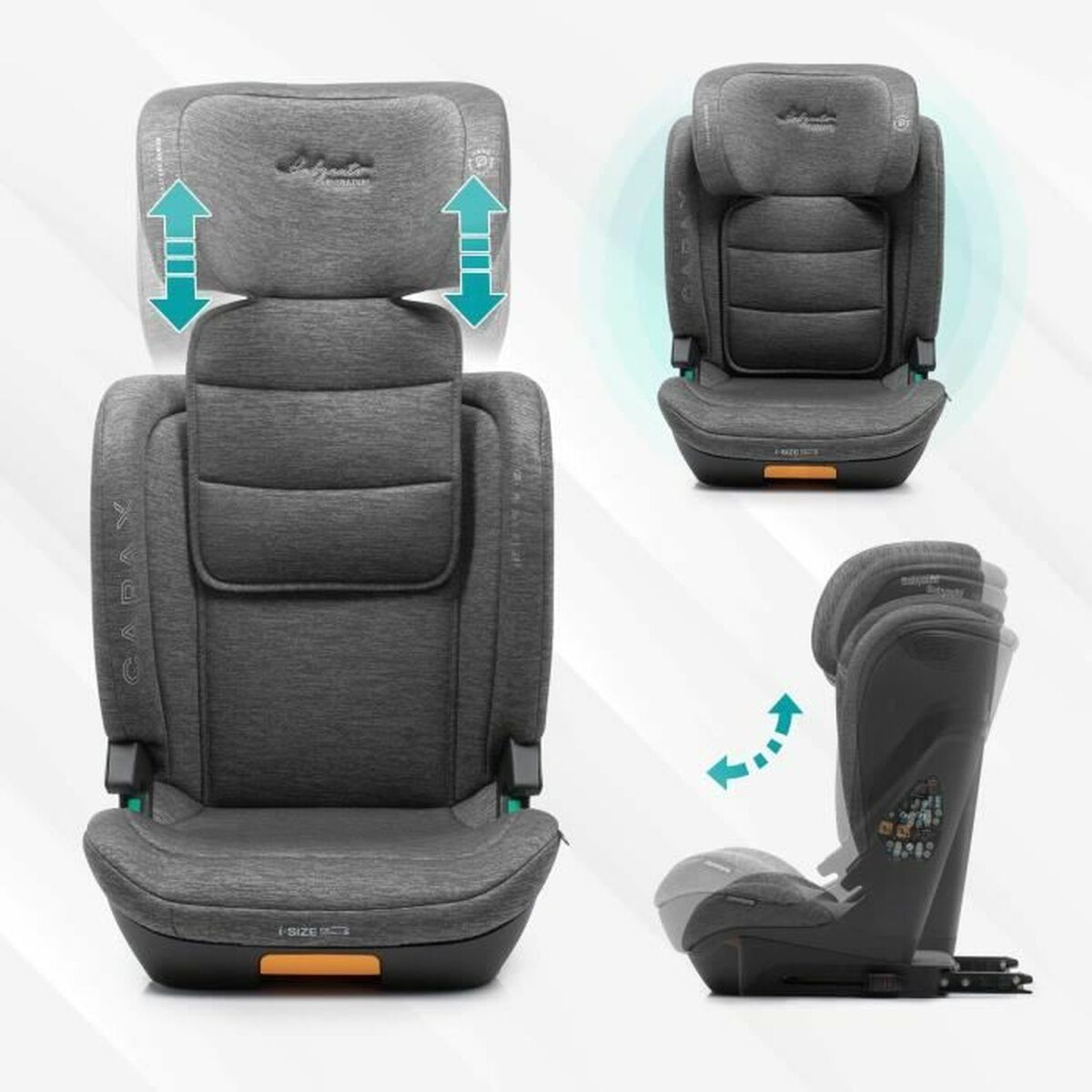 Καθίσματα αυτοκινήτου Babyauto CAPAX BLACK LINE Μαύρο II (15-25 kg) III (22 - 36 kg) Παιδικά ECE R129 Καθίσματα αυτοκινήτου Babyauto CAPAX BLACK LINE Μαύρο II (15-25 kg) III (22 - 36 kg) Παιδικά ECE R129
