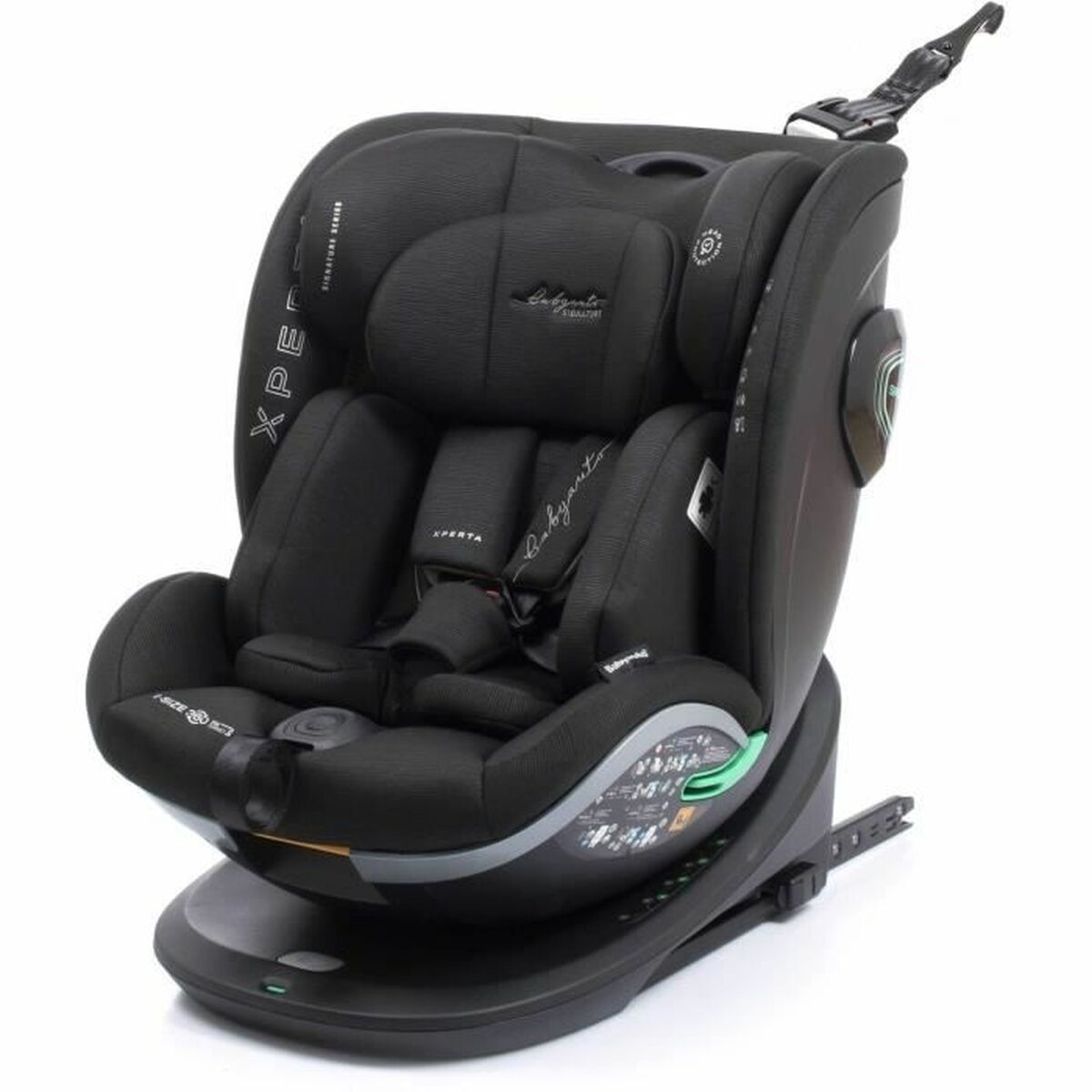 Καθίσματα αυτοκινήτου Babyauto XPERTA BLACK LINE Μαύρο 0 (de 0 a 10 kilos) 0+ (de 0 a 13 kilos) I (9 - 18 kg) II (15-25 kg) III