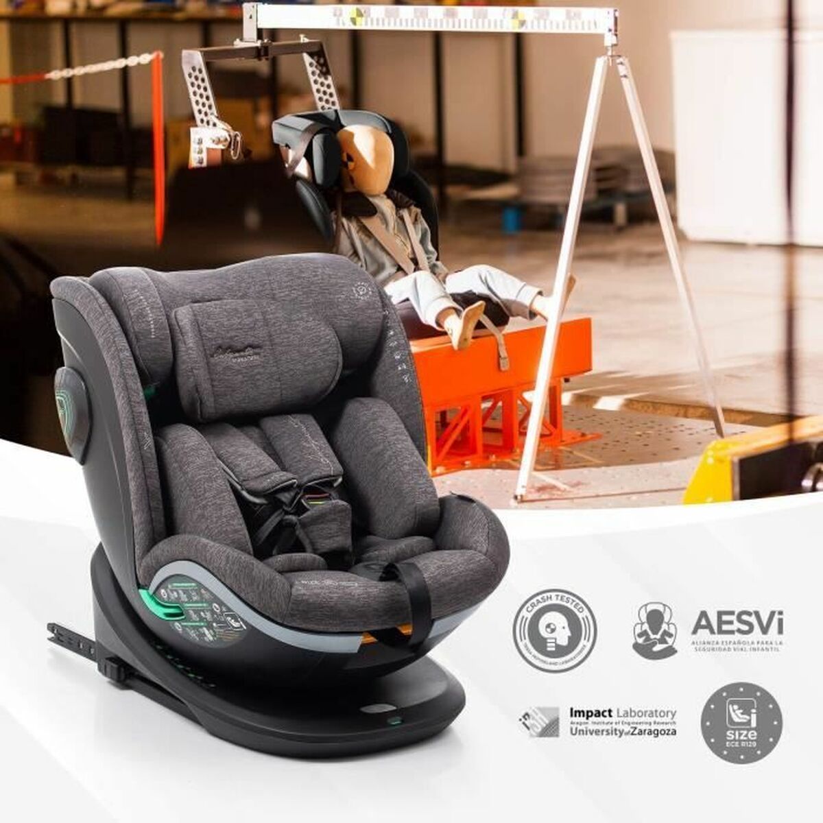 Καθίσματα αυτοκινήτου Babyauto XPERTA BLACK LINE Μαύρο 0 (de 0 a 10 kilos) 0+ (de 0 a 13 kilos) I (9 - 18 kg) II (15-25 kg) III