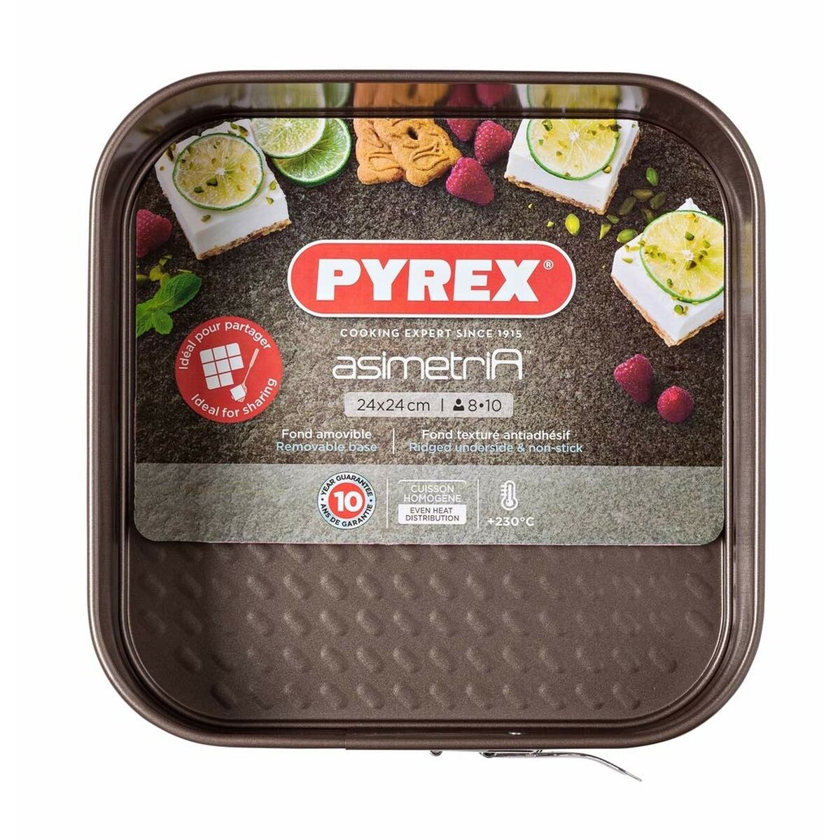 Αποσπώμενο Καλούπι Pyrex Καφέ Ανοξείδωτο ατσάλι Αποσπώμενο Καλούπι Pyrex Καφέ Ανοξείδωτο ατσάλι