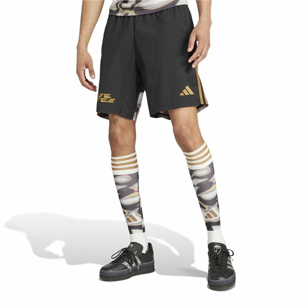 Aθλητικό Σορτς Adidas Tiro Downtime Pride Μαύρο Aθλητικό Σορτς Adidas Tiro Downtime Pride Μαύρο