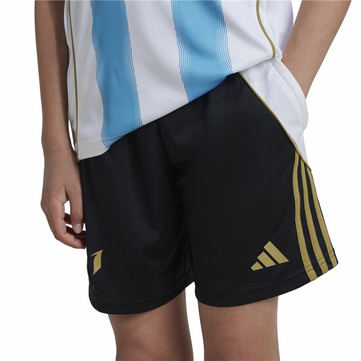 Aθλητικό Σορτς Adidas Messi Training Short Μαύρο Aθλητικό Σορτς Adidas Messi Training Short Μαύρο