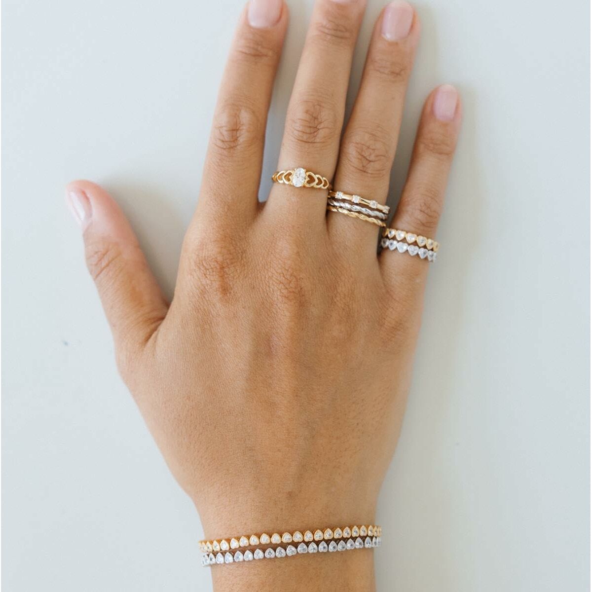 Γυναικεία Δαχτυλίδια 24KAE 124141Y/54 Χρυσό 14