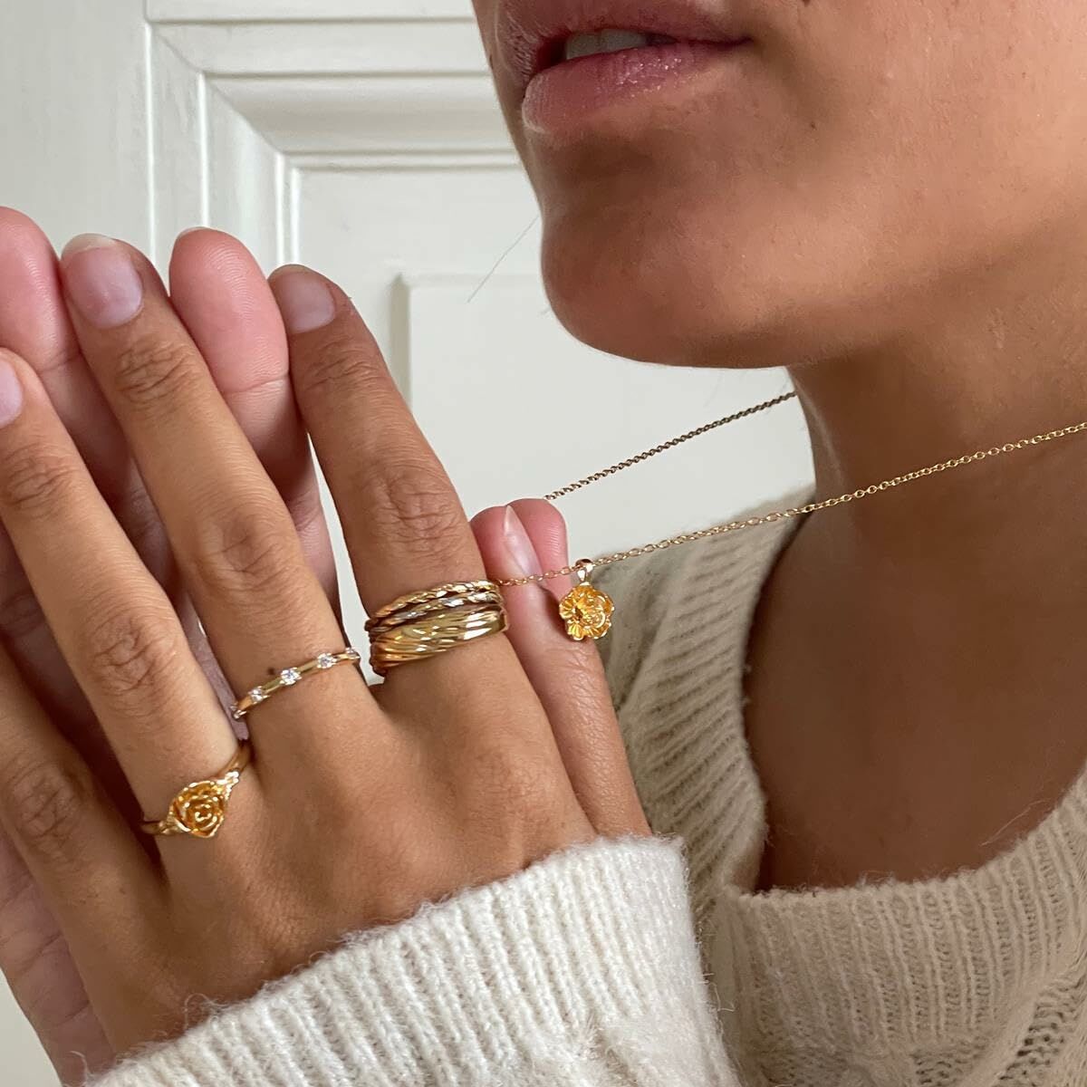 Γυναικεία Δαχτυλίδια 24KAE 124142Y/56 Χρυσό 16