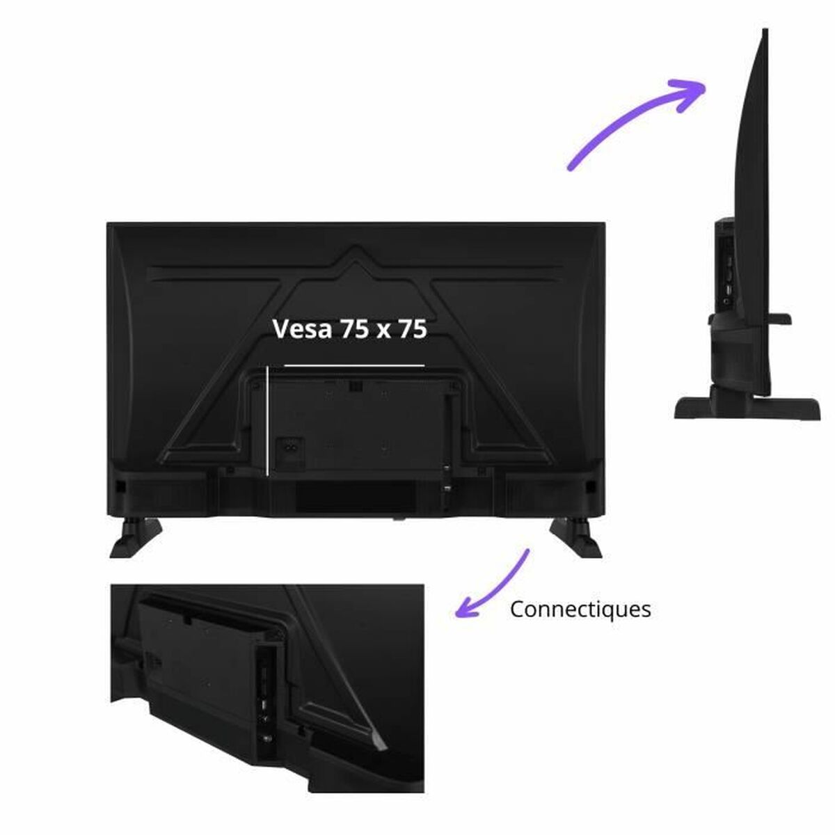 Smart TV Continental Edison 32
