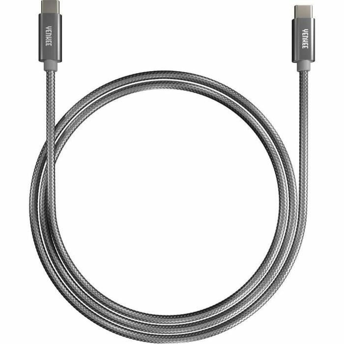 Καλώδιο USB-C Yenkee YCU C102 SR Γκρι 2 m