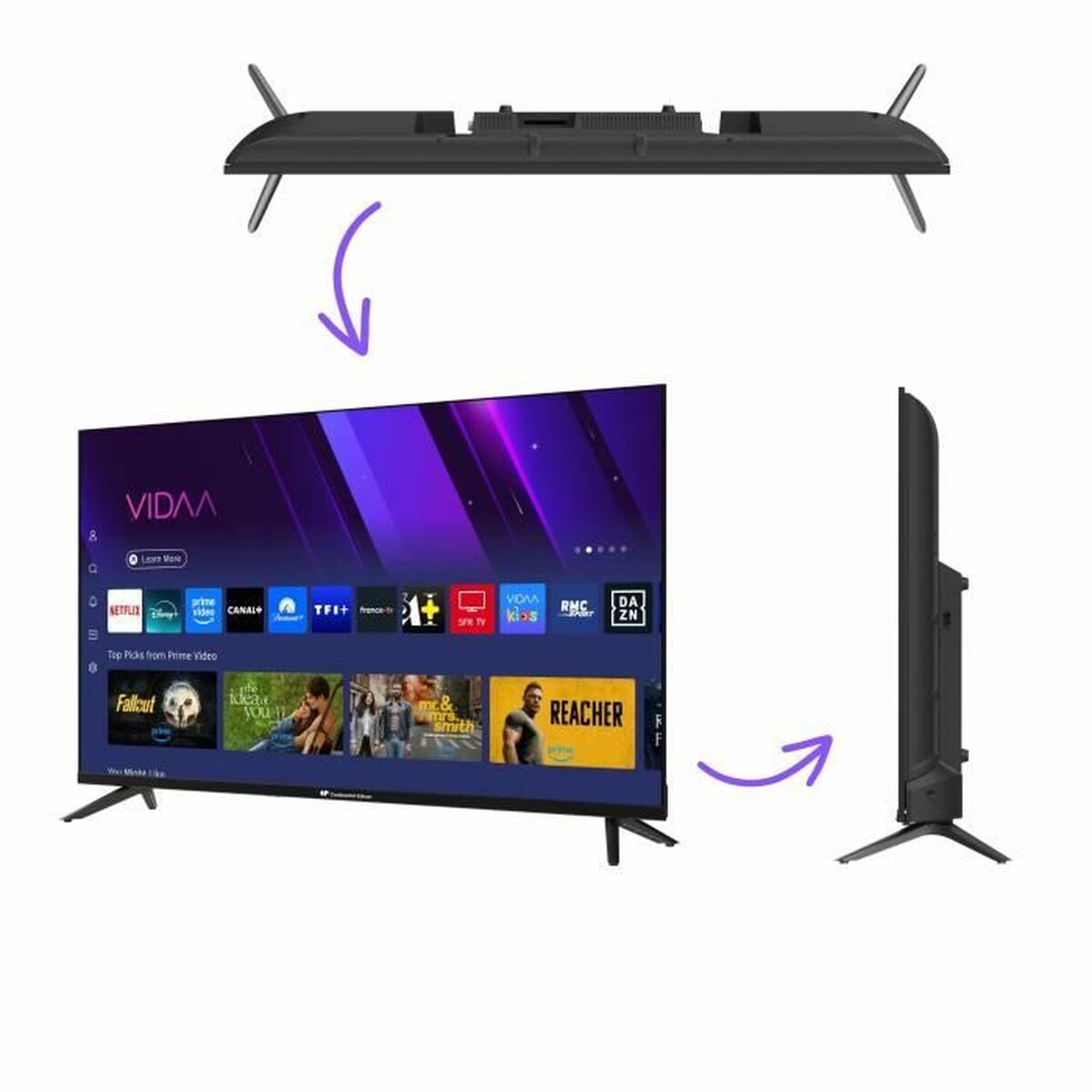 Smart TV Continental Edison CELED40SVFHD25B6 Full HD 40