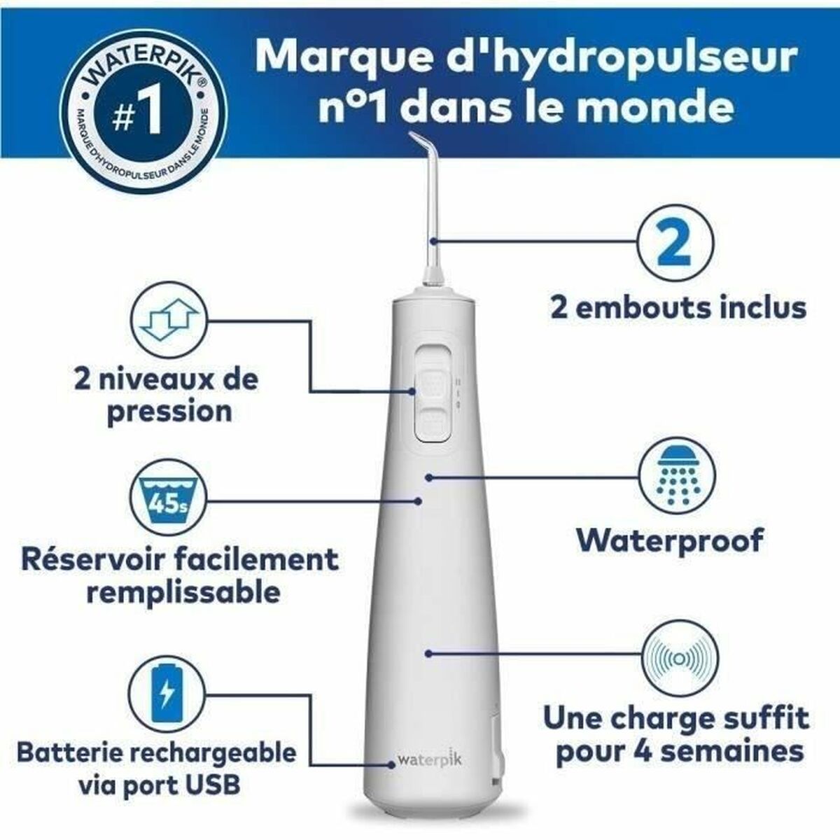 Οδοντιατρικός καταιονισμός Waterpik WF-20 Pulse