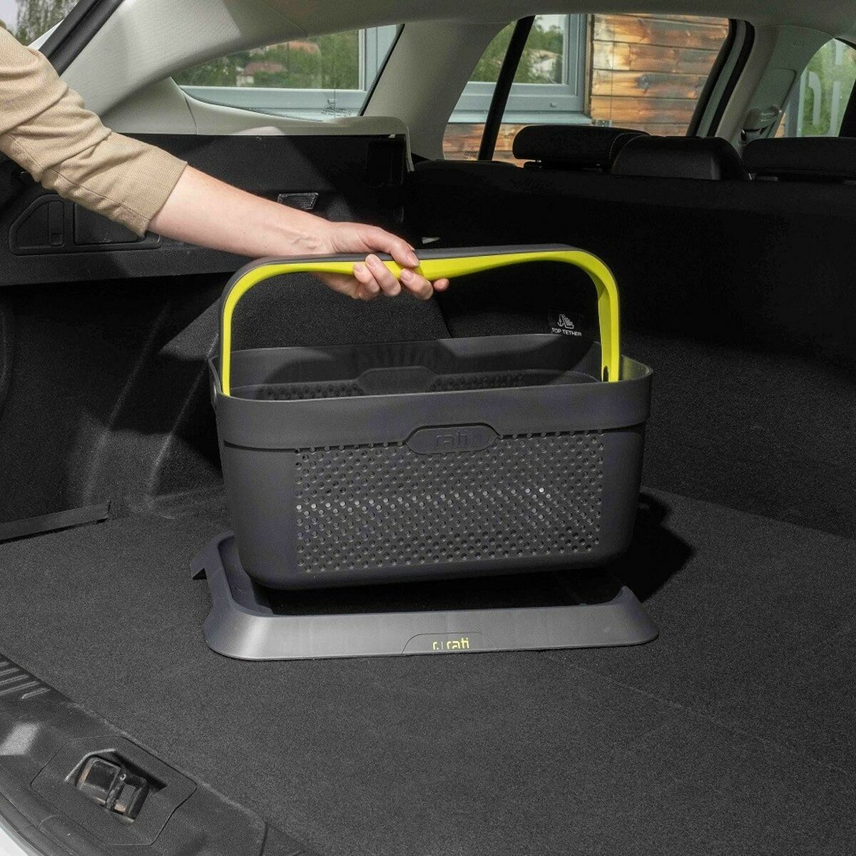 Καλάθι για το πορτμπαγκάζ του αυτοκινήτου Armster V01344 Μαύρο Πλαστική ύλη