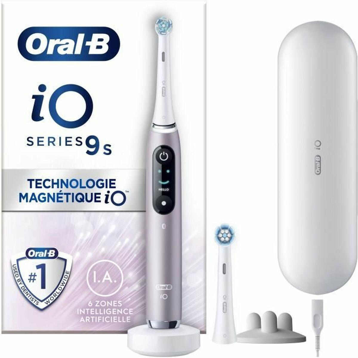 Ηλεκτρική οδοντόβουρτσα Oral-B Serie iO9s (2 Τεμάχια) (x2)