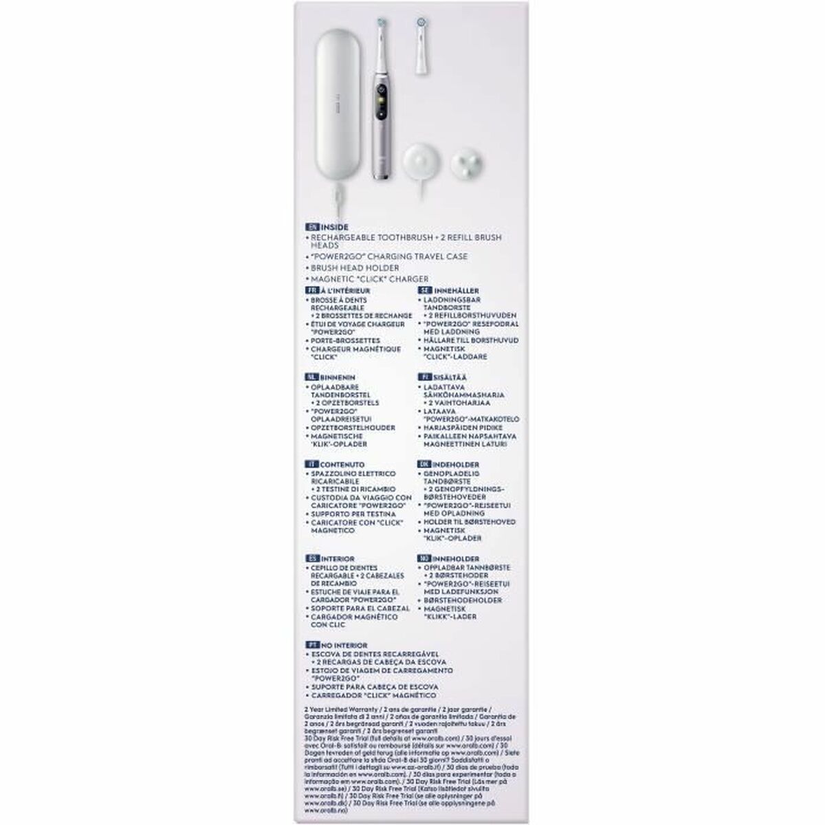 Ηλεκτρική οδοντόβουρτσα Oral-B Serie iO9s (2 Τεμάχια) (x2)