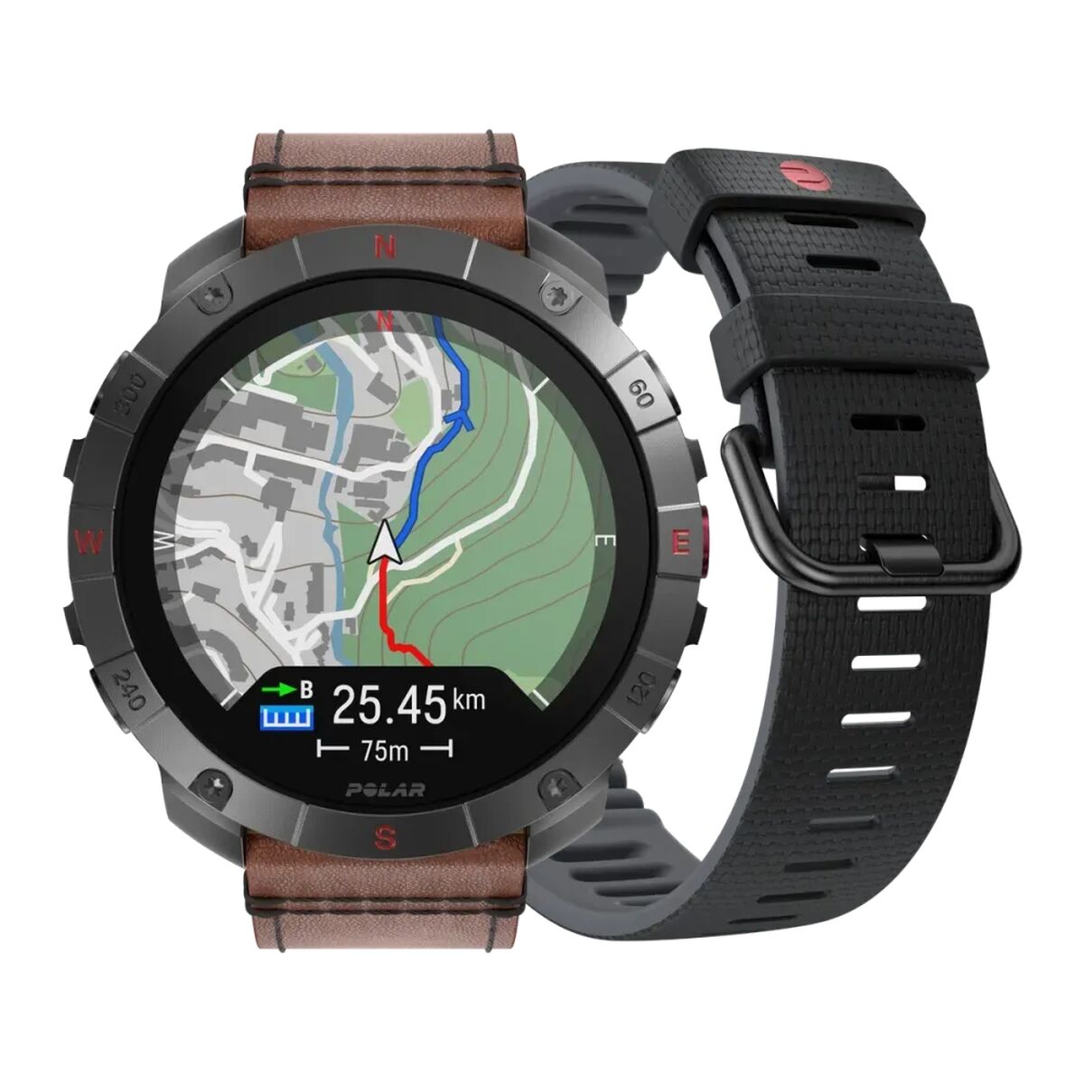 Smartwatch Polar GRIT X2 PRO Τιτάνιο 1,39