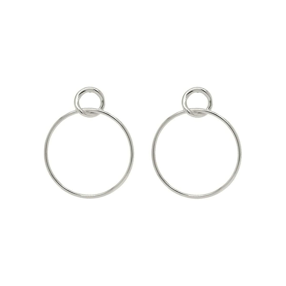 Γυναικεία Σκουλαρίκια 24KAE 42409S Ασημί