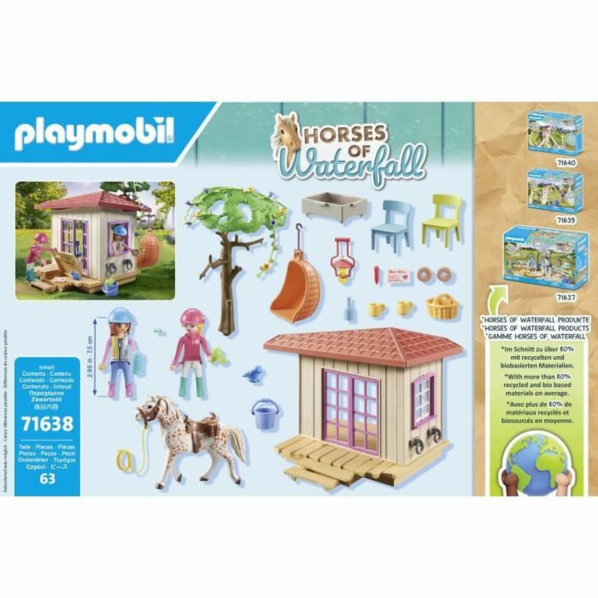 Playset Playmobil 71638 63 Τεμάχια