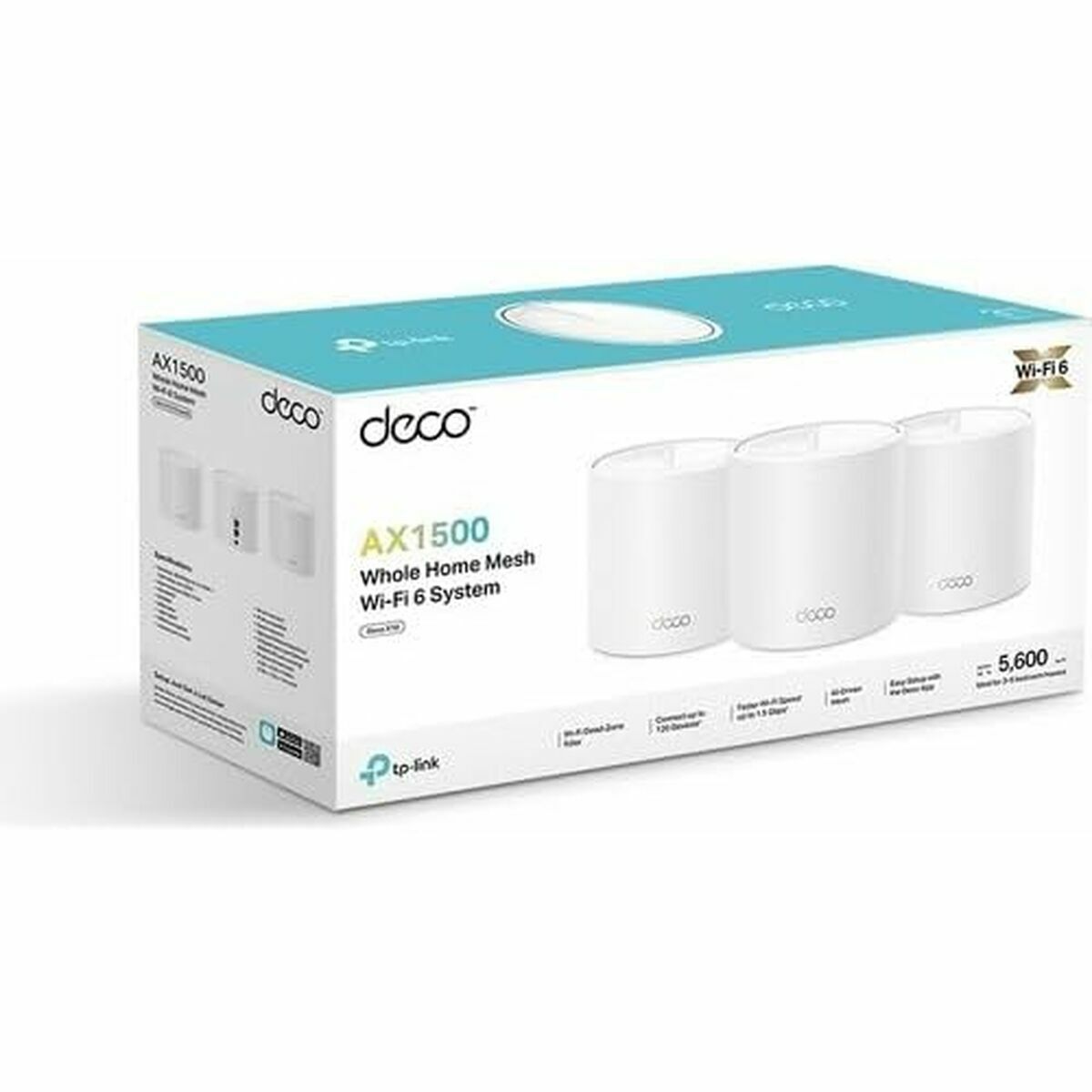 Αναμεταδότης Wifi + Router + Σημείο Πρόσβασης TP-Link DECO X10 3U
