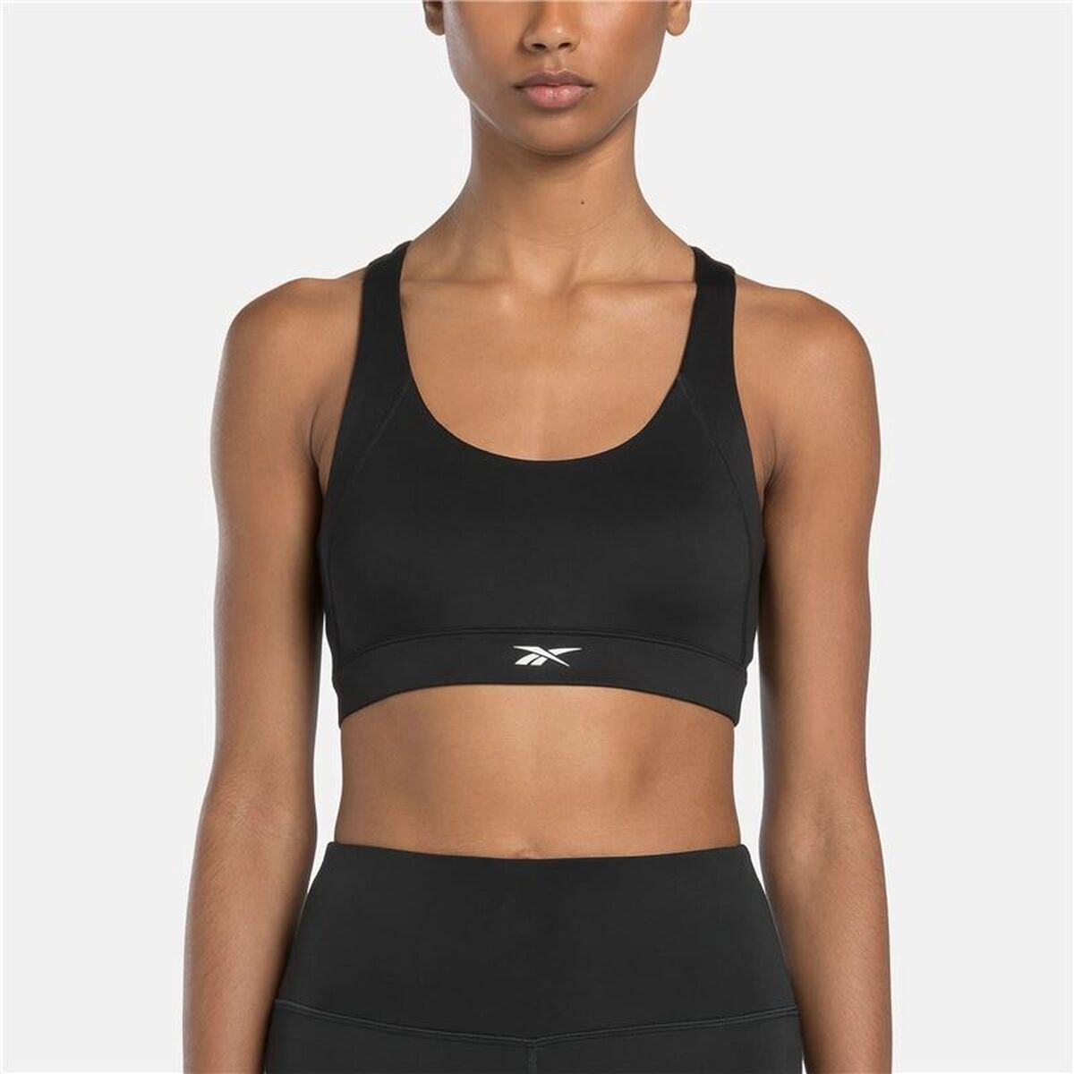 Αθλητικό σουτιέν Reebok Train Racer  Μαύρο