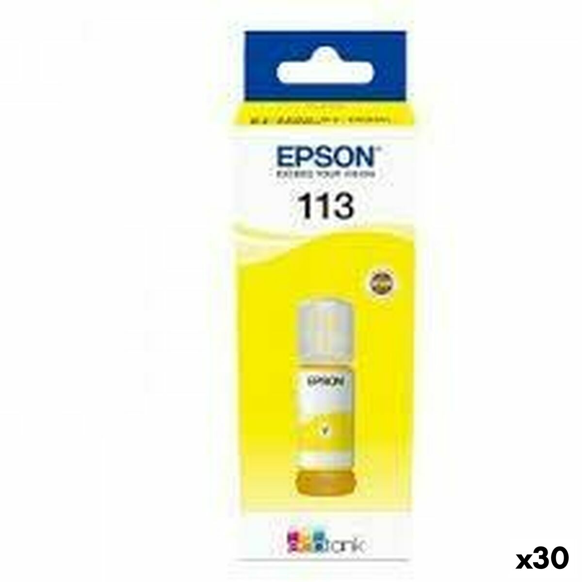 Επαναπληρώστε μελάνι Epson ET-5850, ET-5800, ET-16650, ET-16600, ET-5880, ET-5170 - Nº 113 Κίτρινο